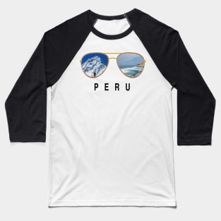 Peru Sunglasess Baseball T-Shirt